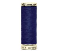Fil À Coudre 100% Polyester Gutermann 1 Bobine Ref 701939 Et 788988 - Att 309 - Marine