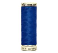 Fil À Coudre 100% Polyester Gutermann 1 Bobine Ref 701939 Et 788988 - Att 316 - Bleu Royal