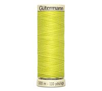 Fil À Coudre 100% Polyester Gutermann 1 Bobine Ref 701939 Et 788988 - Att 334 - Chartreuse
