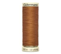 Fil À Coudre 100% Polyester Gutermann 1 Bobine Ref 701939 Et 788988 - Att 448 - Caramel Au Beurre