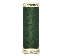 Fil À Coudre 100% Polyester Gutermann 1 Bobine Ref 701939 Et 788988 - Att 561 - Vert Olive