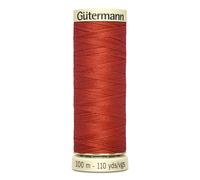 Fil À Coudre 100% Polyester Gutermann 1 Bobine Ref 701939 Et 788988 - Att 589 - Corail Foncé