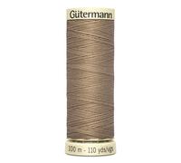 Fil À Coudre 100% Polyester Gutermann 1 Bobine Ref 701939 Et 788988 - Att 868 - Blé Foncé