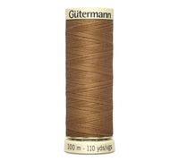 Fil À Coudre 100% Polyester Gutermann 1 Bobine Ref 701939 Et 788988 - Att 887 - Sirop De Sucre Roux
