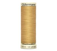 Fil À Coudre 100% Polyester Gutermann 1 Bobine Ref 701939 Et 788988 - Att 893 - Biscuit