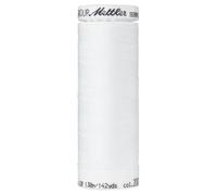 Amann Mettler – Fil à coudre élastique Seraflex Blanc 130 m
