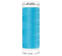 Fil à coudre élastique 'Mettler - Seraflex' Turquoise 130 m