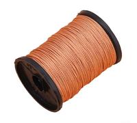 Fil à coudre en nylon pour projets créatifs solide et élastique pour tricoter à la main pour chaussures (marron)