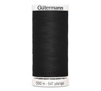 Fil à coudre - Gütermann - 500m - Noir - 100% polyester