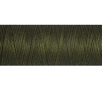 Fil à coudre Gutermann en polyester, 100 m, vert kaki (0399)