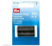 Prym Fil de couture Transparent Dark No.70 – 200 m – 1 unité