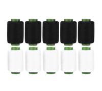 Fil à coudre - SONEW - Polyester blanc - 10 rouleaux - Résistant à l'usure - Idéal pour DIY