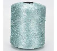 Fil à crochet pour tricot de polyester avec paillettes, fil à tricoter avec boucles avec fil lurex, 11