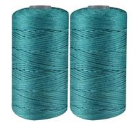 Fil À Crocheter 2 Pièces Glace Lin Soie Fil À Tricoter À La Main Pour Bricolage Crocheter Soleil Ma-c-r-a-mé Chapeau Chaussures Sacs Coussins