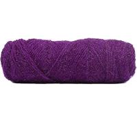 fil à crocheter, 75 g de fil Red Squirrel for tricoter soi-même bonnets, écharpes et pulls d'hiver, crochet tendance et doux.(Deep Purple)