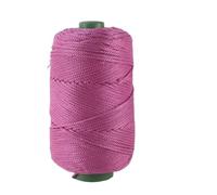 Fil à Crocheter Crocheter une corde légère, du fil creux et frais for crocheter un chapeau de soleil d'été, tricoter à la main des fils épais, un sac, un chapeau, un coussin(Silver)