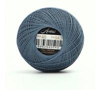 Fil à Crocheter Double Coton Taille 40, idéal pour Les projets de frivolité. Pelote de 25 grammes, 300 Yards, 56 Couleurs Disponibles.