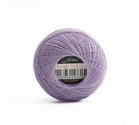 Fil à Crocheter Double Coton Taille 40, idéal pour Les projets de frivolité. Pelote de 25 grammes, 300 Yards, 56 Couleurs Disponibles.