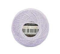Fil à Crocheter Double Coton Taille 40, idéal pour Les projets de frivolité. Pelote de 25 grammes, 300 Yards, 56 Couleurs Disponibles.