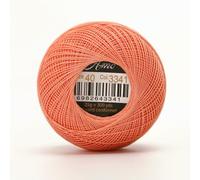 Fil à Crocheter Double Coton Taille 40, idéal pour Les projets de frivolité. Pelote de 25 grammes, 300 Yards, 56 Couleurs Disponibles.