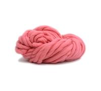 Fil à Crocheter Doux 1 Kg Fil Itinérant En Feutre Super Épais, Naturel Bon Marché, Couverture À Tricoter, Rotatif, Fournitures Tricotées La Main(Rose pink)