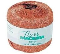 Fil à crocheter et à tricoter métallisé Nora Madeira - 25GR(...) - 328 Orange 328 Orange G
