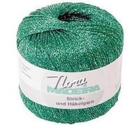 Madeira Fil à crocheter et à tricoter Nora métallisé 25 g 100 m 358 Vert