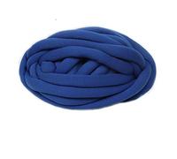 Fil à Crocheter,Fil de Coton Epais YURN NON SUPPORTS DE COTON DE COTONS DE COTON DE COUVERTURE TRANSFORMÉES À LA MAIN DE LA COUVERTURE DE LA COUVERTURE SANS CHEVEUX(Sapphire)