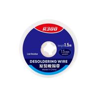 Fil à dessouder en cuivre avec mèche à souder, retouche de circuits imprimés, bobine à rouleau unique, remplacement de composants, nettoyage, alimentation électronique, fil à dessouder en cuivre, de