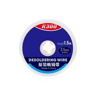 Fil à dessouder en cuivre avec mèche à souder, retouche de circuits imprimés, bobine à rouleau unique, remplacement de composants, nettoyage, alimentation électronique, fil à dessouder en cuivre, de