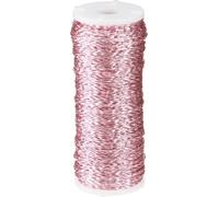 Fil à effet bouillonne Rose Ø0,30mm 100g/140m - Fil pour bricolage, fil créatif, fil de cuivre pour décoration
