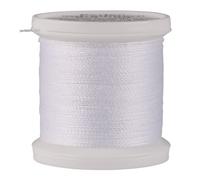 Fil à enfiler les perles, 0,5mm 100m, 1 bobine , blanc