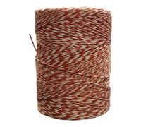 Fil à jambon 300 m - Fil à saucisses, fil de reliure à saucisses, fil de cuisine, tricot, ficelle pour viande, barbecue, cuisine, bricolage, ficelle de chanvre de qualité supérieure (rouge et blanc)