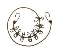 Mil-Tec Fil à linge 16019000 avec pinces – Olive – Taille unique