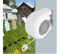 FIL A LINGE - TANCARVILLE - ETENDOIR - SAC DE SECHAGE Séchoir à Linge enrouleur mural 2x 13 m