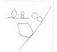 Fil à mémoire de forme - Prédiction du feu - Nombre de diamants - Tour de magie pour gros plan - Traitement durable