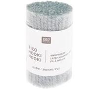 Fil à nouer 6,5 cm - Rico Hooki Hooki - Rico Design(...) - Bleu Glacé Bleu Glacé G