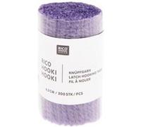 Fil à nouer 6,5 cm - Rico Hooki Hooki - Rico Design(...) - Lilas Violet Lilas Violet