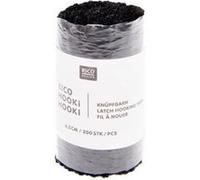 Fil à nouer 6,5 cm - Rico Hooki Hooki - Rico Design(...) - Noir Noir G
