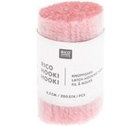 Fil à nouer 6,5 cm - Rico Hooki Hooki - Rico Design(...) - Rose Rose G