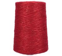 Fil à paillettes en mohair 500 g - Laine fine tissée à la main for projets de bricolage(RedFlash)