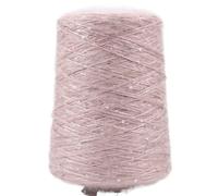 Fil à paillettes en mohair 500 g - Laine fine tissée à la main for projets de bricolage(SkinPowder)