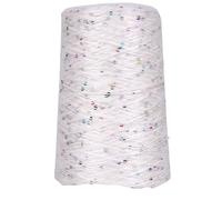 Fil à paillettes en mohair 500 g - Laine fine tissée à la main for projets de bricolage(Whitecolor)