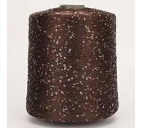Fil à paillettes OPica 500G, fil à tricoter et à crocheter, polyester/nylon, facile à travailler, idéal pour les débutants