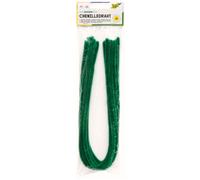 Fil à scoubidou - Folia - 77853 - Vert mousse - 10 pièces - 8 mm de diamètre