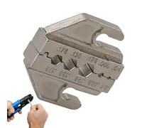 Fil à sertir Jaw, Durable Replaceable Bare Terminal Crimp - Time-Saving Open Barrel Crimping Die Set, Convenient To Operate Multifunctional Crimping Tools Cable Pliers Mold For Home