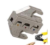 Fil à sertir Jaw, Durable Replaceable Bare Terminal Crimp - Time-Saving Open Barrel Crimping Die Set, Convenient To Operate Multifunctional Crimping Tools Cable Pliers Mold For Home