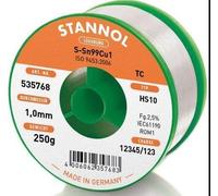 Fil À Souder 1,0Mm, 250G Avec Flux STANNOL 535768
