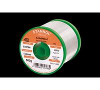 Fil À Souder 1,0Mm, 500G Avec Flux STANNOL 535766