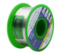 Fil à souder 50 g 0,8 mm sans plomb Sn99.3 Cu0.7 avec noyau en colophane pour réparation de composants électriques électroniques et bricolage (50 g)